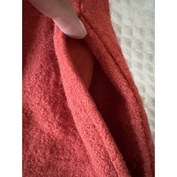 6 for $20 Rachel Zoe Wool Blend Open Cardigan Fall Orange M - Picture 5 of 6